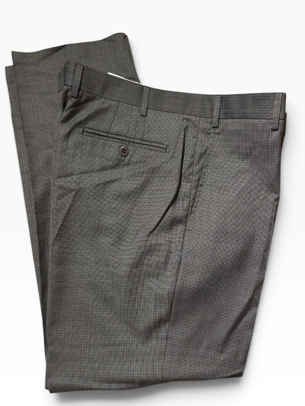 Zanella Men's Dark Charcoal Dress Pants